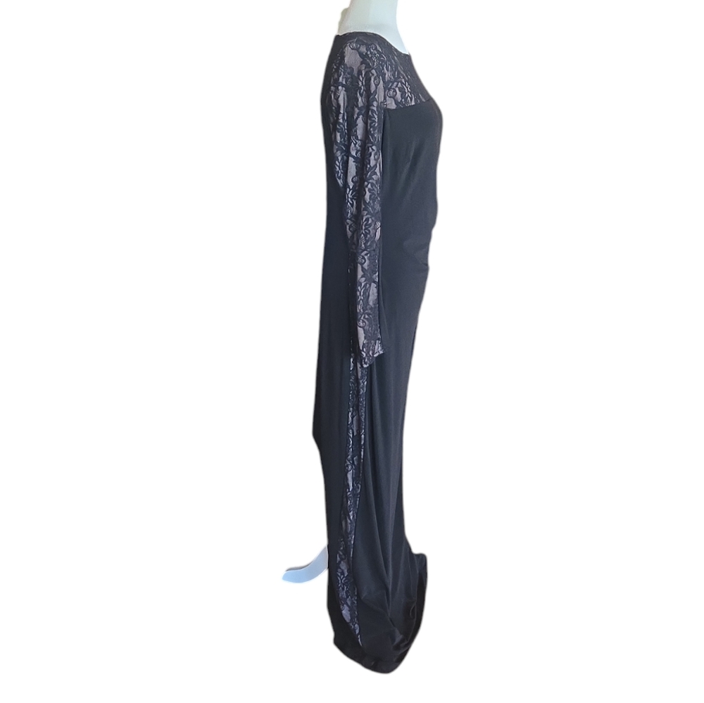 Ralph Laren Chaps Black Evening Dress - Picture 4 of 8